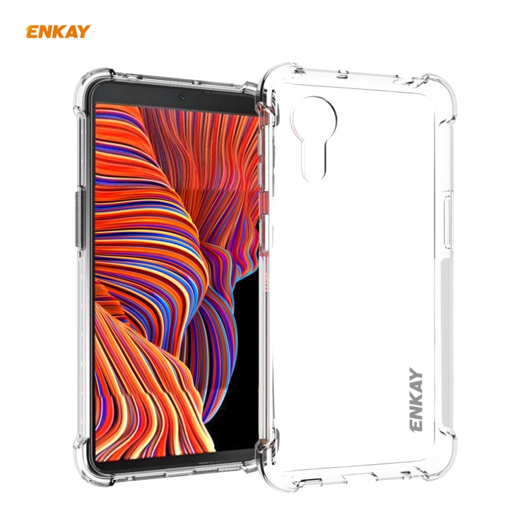 Hat-Prince ENKAY Clear TPU Soft Anti-slip Cover Shockproof Case