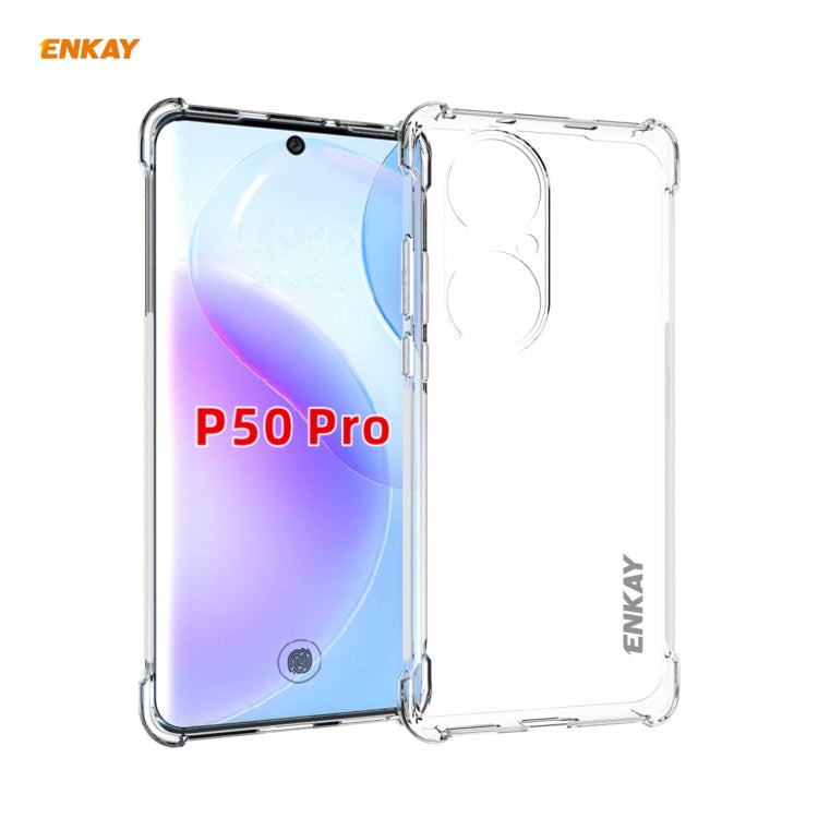 Hat-Prince ENKAY Clear TPU Soft Anti-slip Cover Shockproof Case