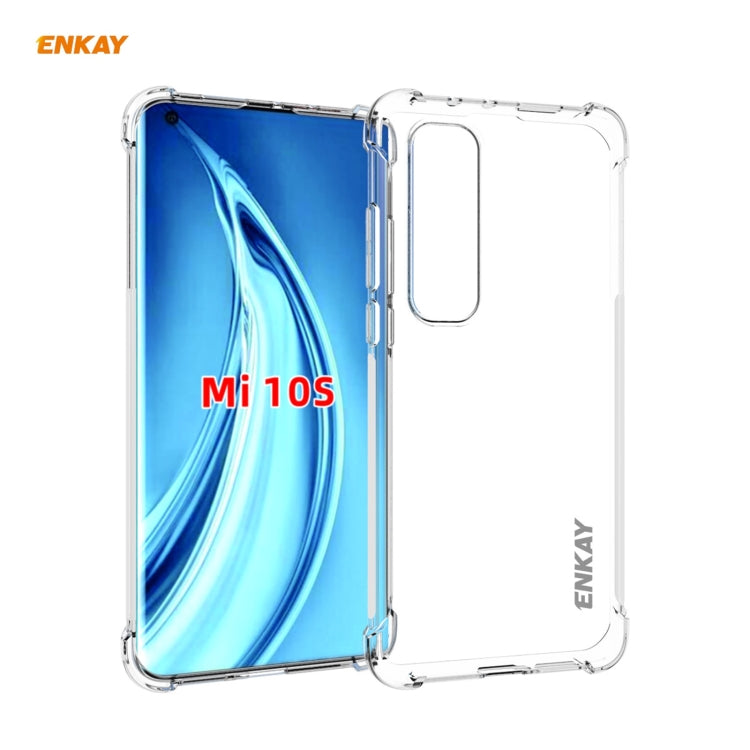 Hat-Prince ENKAY Clear TPU Soft Anti-slip Cover Shockproof Case
