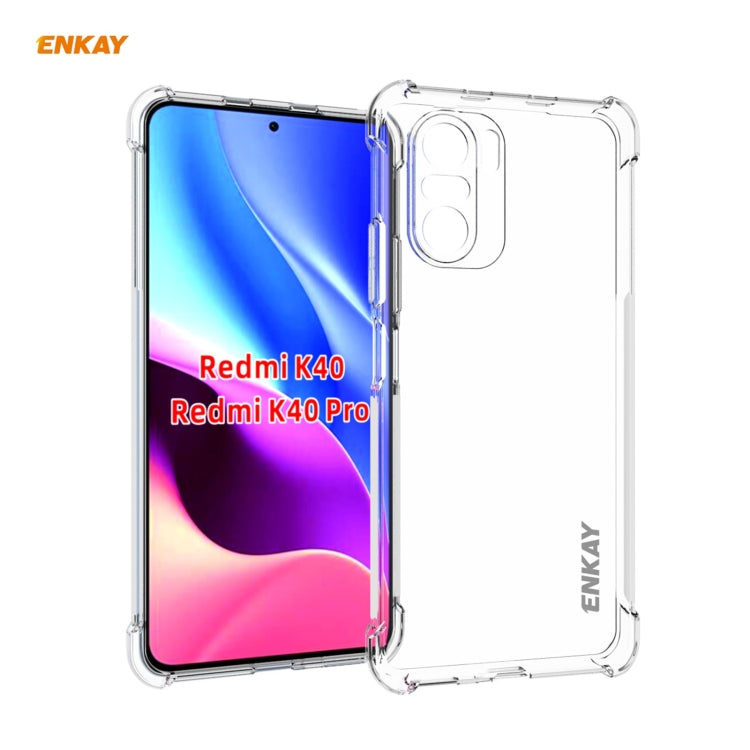 Hat-Prince ENKAY Clear TPU Soft Anti-slip Cover Shockproof Case