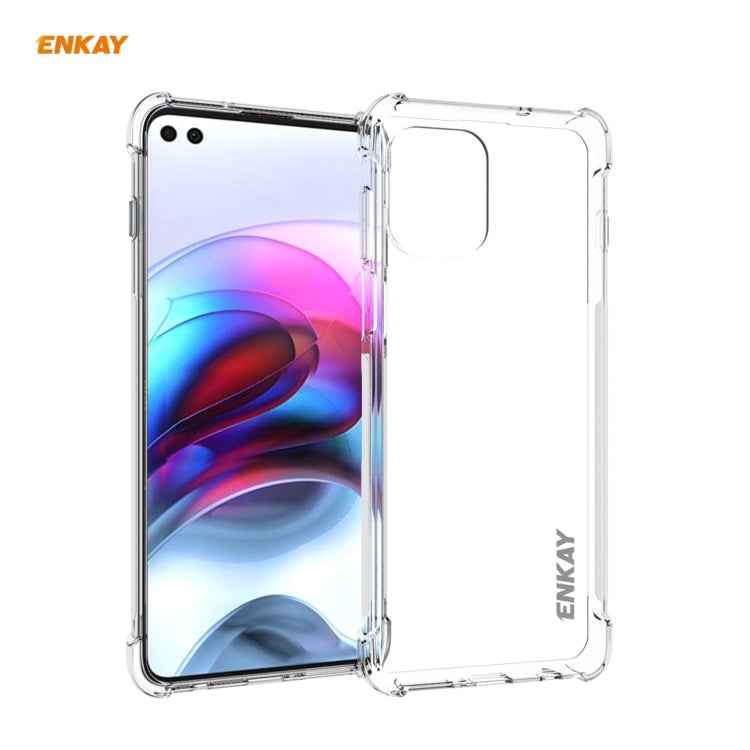 Hat-Prince ENKAY Clear TPU Soft Anti-slip Cover Shockproof Case
