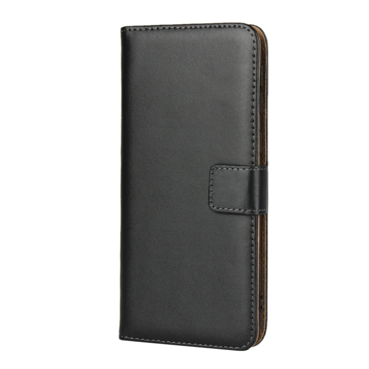 Leather Horizontal Flip Holster for Samsung Galaxy M20 with Magnetic Clasp and Bracket and Card Slot and Wallet