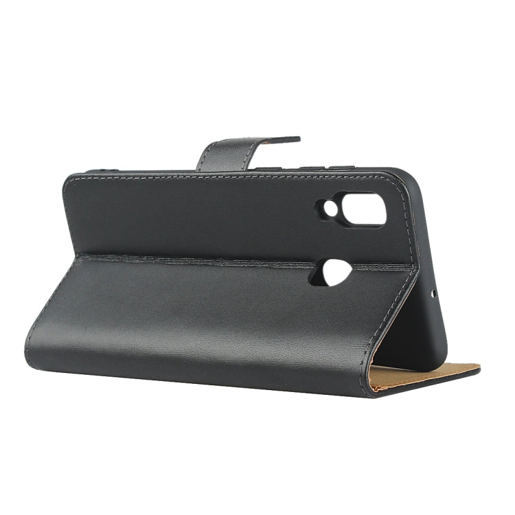 Leather Horizontal Flip Holster for Samsung Galaxy A30/A20 with Magnetic Clasp and Bracket and Card Slot and Wallet