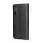 Leather Horizontal Flip Holster for Samsung Galaxy A7 2018/A750 with Magnetic Clasp and Bracket and Card Slot and Wallet