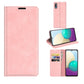 For Samsung Galaxy A02 / M02 Retro-skin Business Magnetic Suction Leather Case with Holder & Card Slots & Wallet