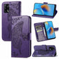 Butterfly Love Flower Embossed Horizontal Flip Leather Case with Bracket / Card Slot / Wallet / Lanyard