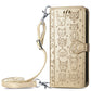 Cute Cat and Dog Embossed Horizontal Flip Leather Case with Holder & Card Slots & Wallet & Crossbody Lanyard & Card Cover