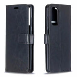 For Samsung Galaxy S21 Ultra Crazy Horse Texture Horizontal Flip Leather Case with Holder & Card Slots & Wallet & Photo Frame