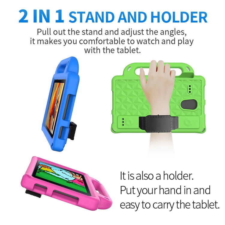 Diamond Series EVA  Anti-Fall Shockproof Sleeve Protective Shell Case with Holder & Strap