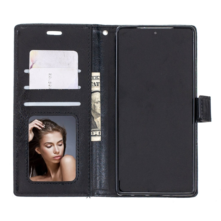 For Samsung Galaxy A72 5G / 4G Crazy Horse Texture Horizontal Flip Leather Case with Holder & Card Slots & Wallet & Photo Frame