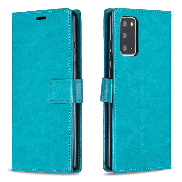 For Samsung Galaxy A72 5G / 4G Crazy Horse Texture Horizontal Flip Leather Case with Holder & Card Slots & Wallet & Photo Frame