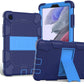 For Samsung Galaxy Tab A7 Lite T220 / T225 Two-Color Robot Shockproof Silicone + PC Protective Case with Holder