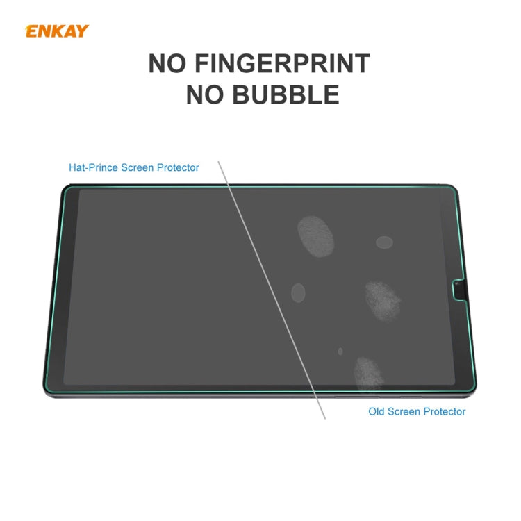 For Samsung Galaxy Tab A7 Lite 8.7 T220 / T225 ENKAY Hat-Prince 0.33mm 9H Surface Hardness 2.5D Explosion-proof Tempered Glass Protector Film