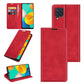For Samsung Galaxy M32 Retro-skin Business Magnetic Suction Leather Case with Holder & Card Slots & Wallet