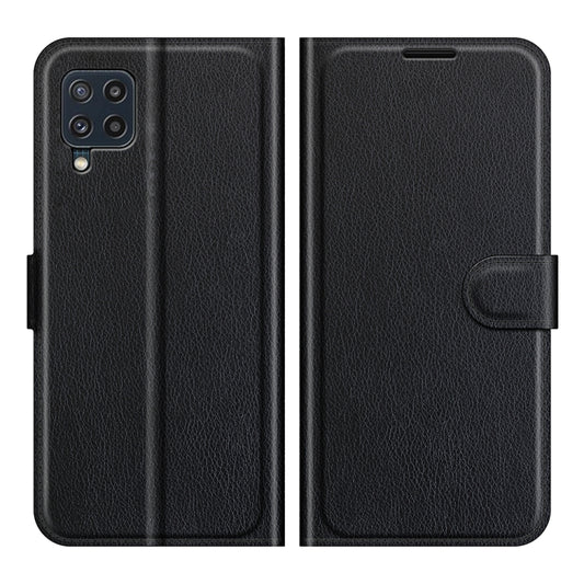 For Samsung Galaxy M32 Litchi Texture Horizontal Flip Protective Case with Holder & Card Slots & Wallet
