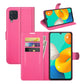 For Samsung Galaxy M32 Litchi Texture Horizontal Flip Protective Case with Holder & Card Slots & Wallet