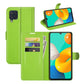 For Samsung Galaxy M32 Litchi Texture Horizontal Flip Protective Case with Holder & Card Slots & Wallet