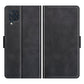 For Samsung Galaxy M32 Dual-side Magnetic Buckle Horizontal Flip Leather Case with Holder & Card Slots & Wallet