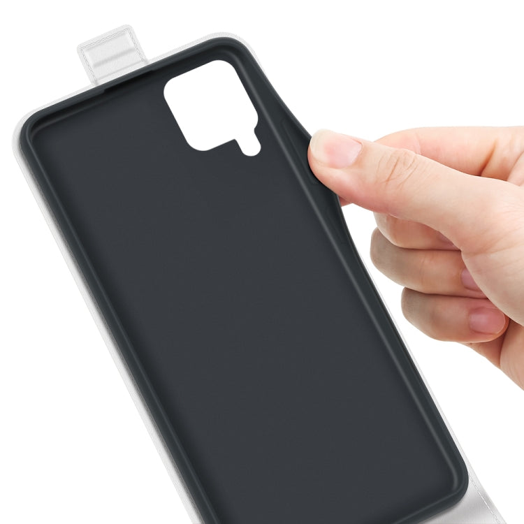 For Samsung Galaxy M32 R64 Texture Single Vertical Flip Leather Protective Case with Card Slots & Photo Frame