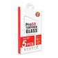 5 PCS ENKAY Hat-Prince Full Glue 0.26mm 9H 2.5D Tempered Glass Screen Protector Full Coverage Film