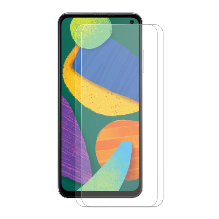 2 PCS ENKAY Hat-Prince 0.26mm 9H 2.5D Curved Edge Tempered Glass Screen Protector