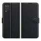 For Samsung Galaxy F12 / M12 Litchi Texture Horizontal Flip Protective Case with Holder & Card Slots & Wallet