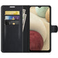 For Samsung Galaxy F12 / M12 Litchi Texture Horizontal Flip Protective Case with Holder & Card Slots & Wallet