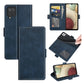 For Samsung Galaxy F12 / M12 Dual-side Magnetic Buckle Horizontal Flip Leather Case with Holder & Card Slots & Wallet