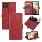 For Samsung Galaxy F12 / M12 Dual-side Magnetic Buckle Horizontal Flip Leather Case with Holder & Card Slots & Wallet