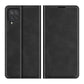 For Samsung Galaxy F12 / M12 Retro-skin Business Magnetic Suction Leather Case with Holder & Card Slots & Wallet