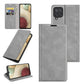 For Samsung Galaxy F12 / M12 Retro-skin Business Magnetic Suction Leather Case with Holder & Card Slots & Wallet