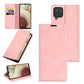 For Samsung Galaxy F12 / M12 Retro-skin Business Magnetic Suction Leather Case with Holder & Card Slots & Wallet