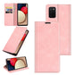 For Samsung Galaxy A03s Retro-skin Business Magnetic Suction Leather Case with Holder & Card Slots & Wallet
