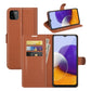 For Samsung Galaxy A22 5G Litchi Texture Horizontal Flip Protective Case with Holder & Card Slots & Wallet