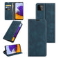 For Samsung Galaxy A22 5G Retro-skin Business Magnetic Suction Leather Case with Holder & Card Slots & Wallet