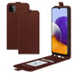 For Samsung Galaxy A22 5G R64 Texture Single Vertical Flip Leather Protective Case with Card Slots & Photo Frame