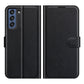 For Galaxy S21 FE Litchi Texture Horizontal Flip Protective Case with Holder & Card Slots & Wallet