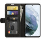 For Samsung Galaxy S21 FE R64 Texture Single Horizontal Flip Protective Case with Holder & Card Slots & Wallet& Photo Frame