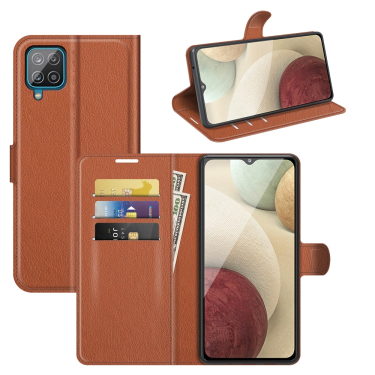 For Samsung Galaxy A22 4G Litchi Texture Horizontal Flip Protective Case with Holder & Card Slots & Wallet
