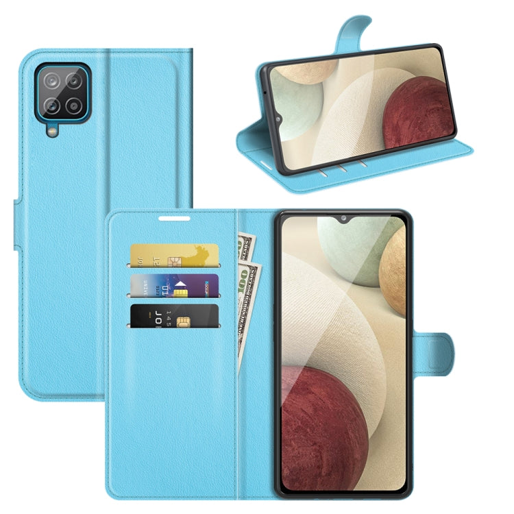 For Samsung Galaxy A22 4G Litchi Texture Horizontal Flip Protective Case with Holder & Card Slots & Wallet
