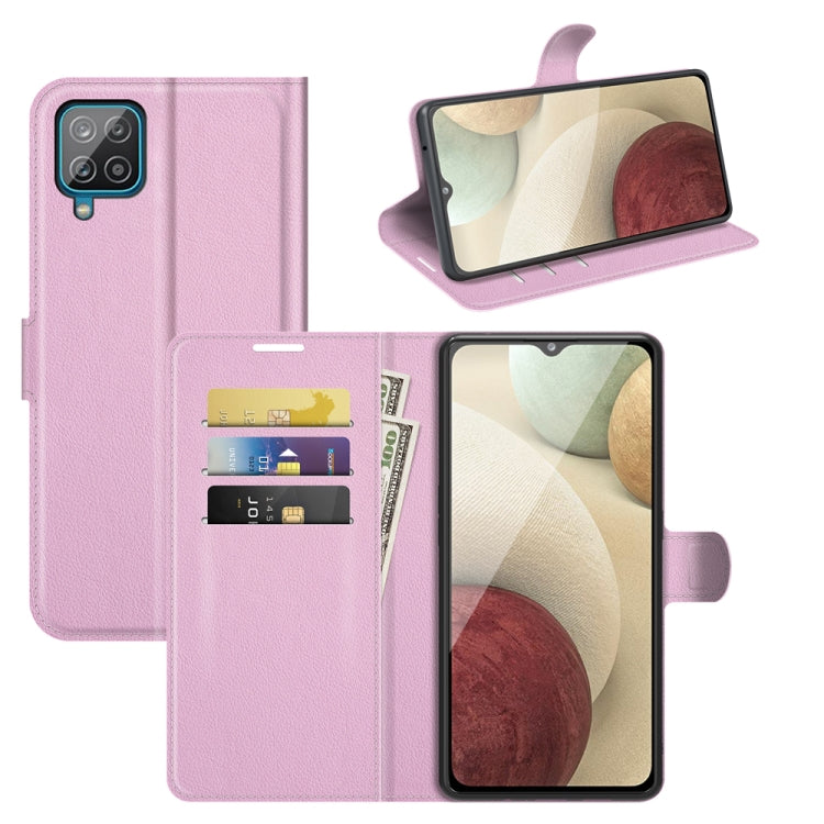 For Samsung Galaxy A22 4G Litchi Texture Horizontal Flip Protective Case with Holder & Card Slots & Wallet
