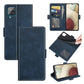 For Samsung Galaxy A22 4G Dual-side Magnetic Buckle Horizontal Flip Leather Case with Holder & Card Slots & Wallet