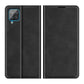 For Samsung Glaxy A22 4G Retro-skin Business Magnetic Suction Leather Case with Holder & Card Slots & Wallet