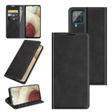 For Samsung Glaxy A22 4G Retro-skin Business Magnetic Suction Leather Case with Holder & Card Slots & Wallet