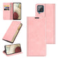 For Samsung Glaxy A22 4G Retro-skin Business Magnetic Suction Leather Case with Holder & Card Slots & Wallet