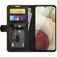 For Samsung Glaxy A22 4G R64 Texture Single Horizontal Flip Protective Case with Holder & Card Slots & Wallet& Photo Frame
