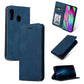 Retro Skin Feel Business Magnetic Horizontal Flip Leather Case for Samsung Galaxy A40