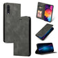 Retro Skin Feel Business Magnetic Horizontal Flip Leather Case for Samsung Galaxy A50三星