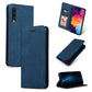 Retro Skin Feel Business Magnetic Horizontal Flip Leather Case for Samsung Galaxy A50三星