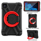 PC + Silicone Shockproof Combination Case with 360 Degree Rotating Holder & Handle